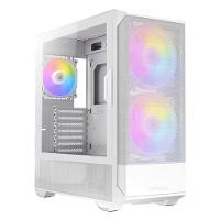 Gabinete Gamer Antec Nx416l Lateral Vidro Temperado Atx-m-atx-itx 2 Fans 120mm Argb Branco - 0-76 - 2