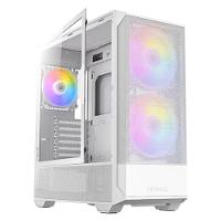 Gabinete Gamer Antec Nx416l Lateral Vidro Temperado Atx-m-atx-itx 2 Fans 120mm Argb Branco - 0-76