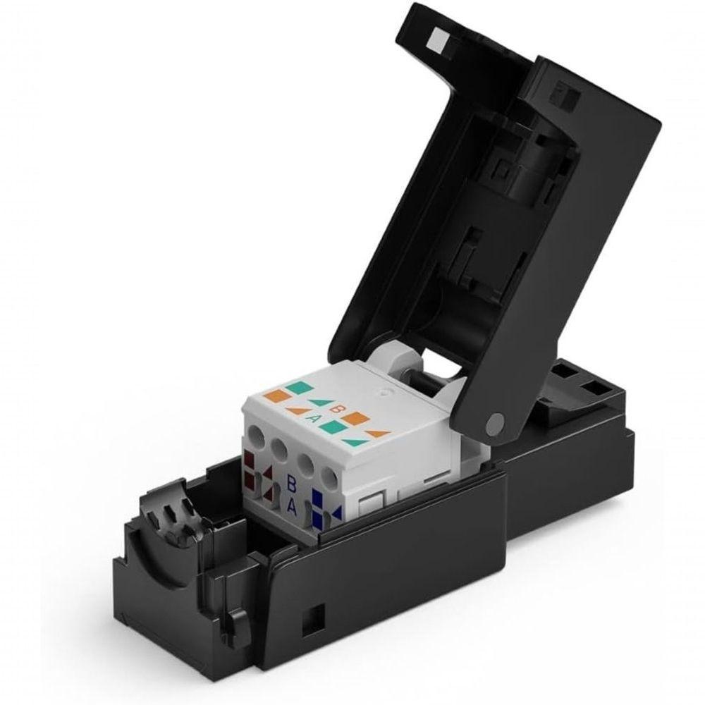 Conector Rj45 Macho Cat.6 Tool Less - 1