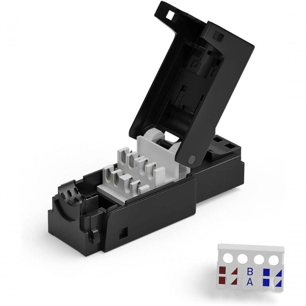 Conector Rj45 Macho Cat.6 Tool Less - 2