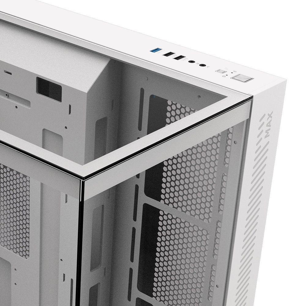 Gabinete Gamer Forcefield Max White Ghost - Gffmaxwg - 7