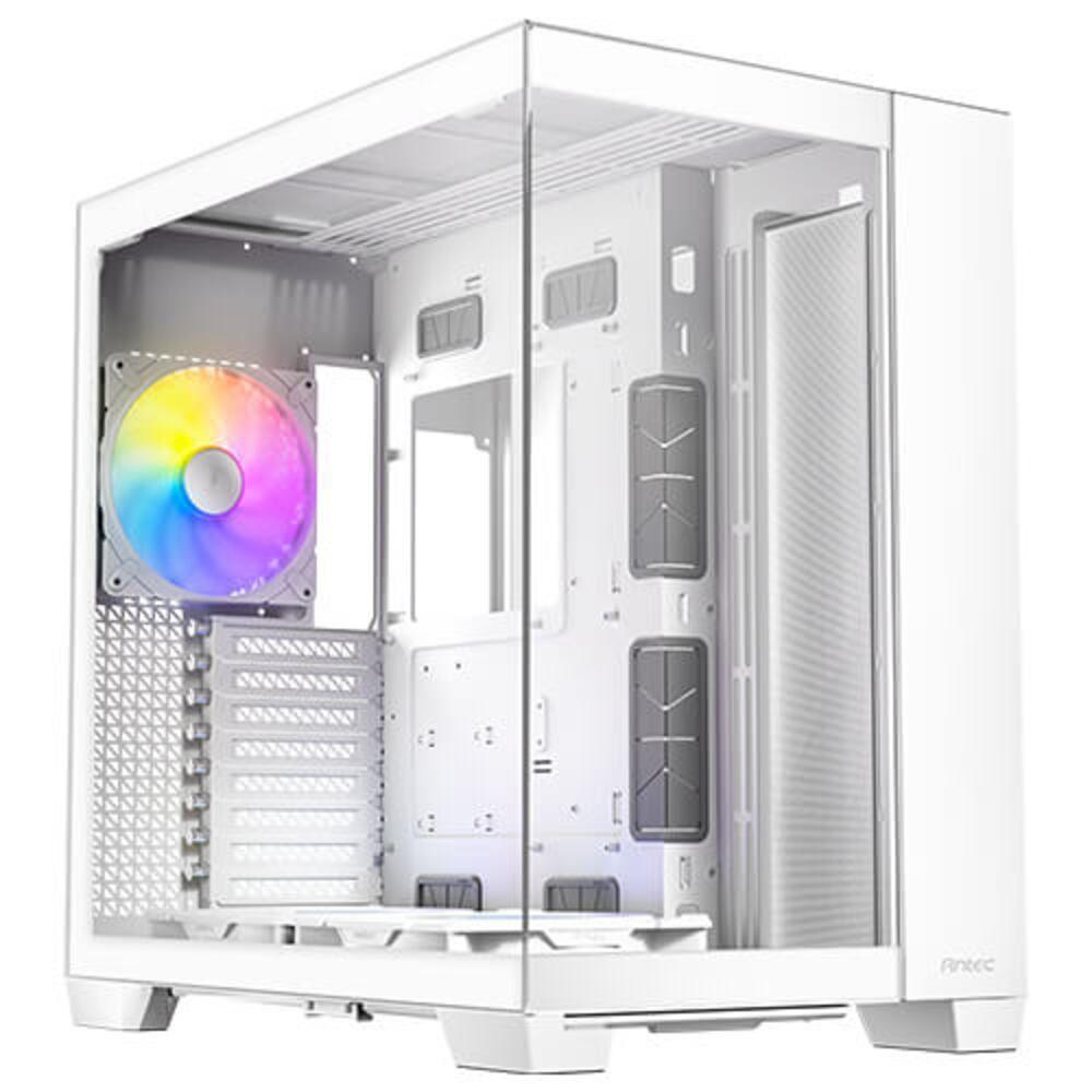 Gabinete Gamer Antec C8 Argb White Lateral Vidro Temperado 4mm E-atx-atx-m-atx-itx 2 Fans 120mm B - 2