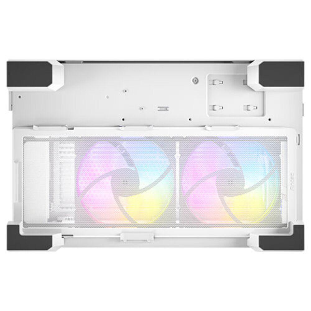 Gabinete Gamer Antec C8 Argb White Lateral Vidro Temperado 4mm E-atx-atx-m-atx-itx 2 Fans 120mm B - 8