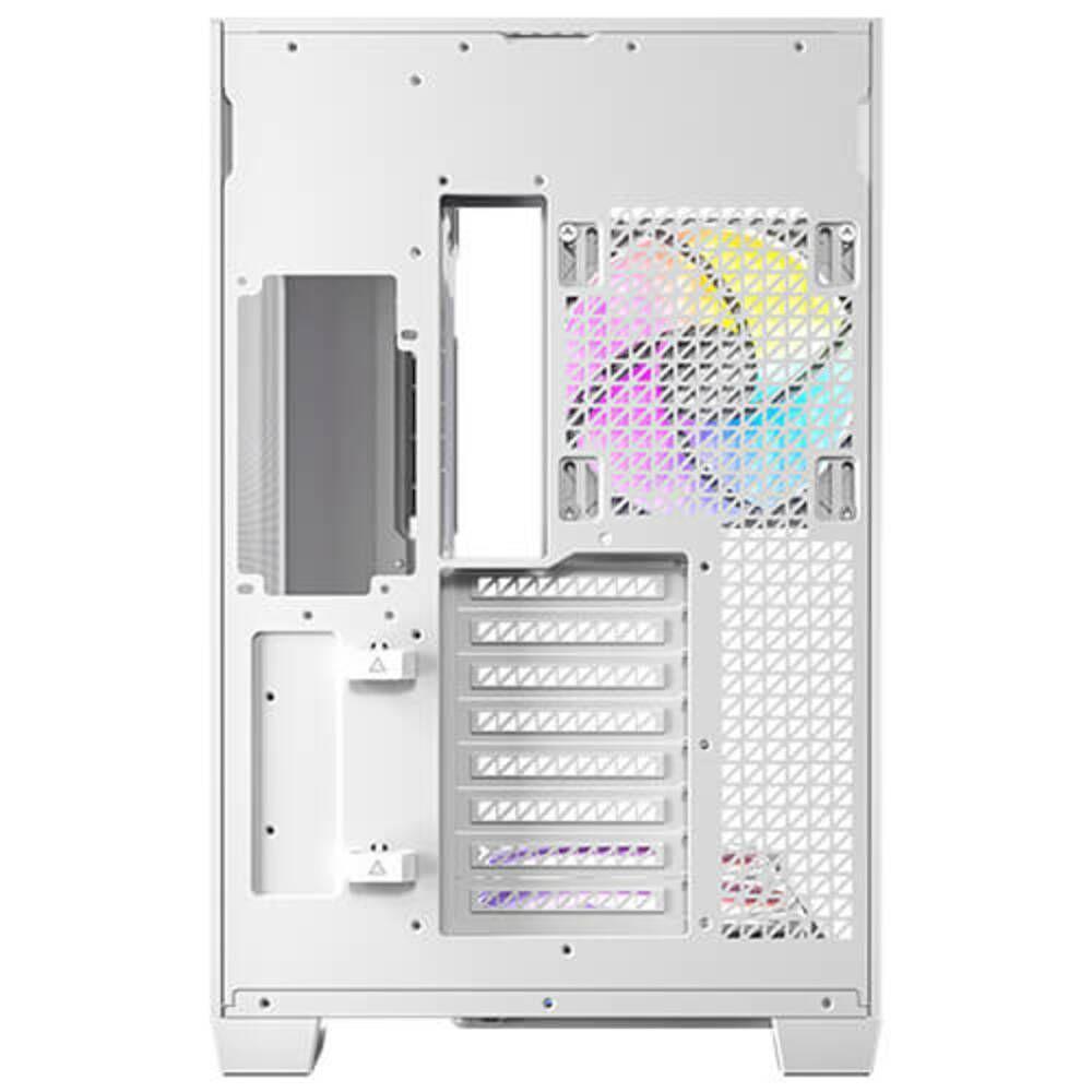 Gabinete Gamer Antec C8 Argb White Lateral Vidro Temperado 4mm E-atx-atx-m-atx-itx 2 Fans 120mm B - 10