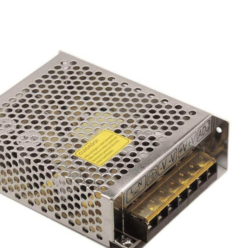 Fonte Chaveada Mxt Para Cftv 12v 5a Bivolt - 3