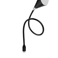 Luminaria Usb Elsys Com Caixa De Som Eas056l-1 - Preta - 3