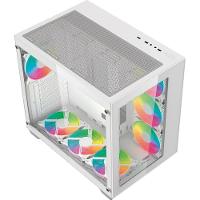 Gabinete Gamer C3tech Aquarius Mt-g910 Sem Fans Branco - 3
