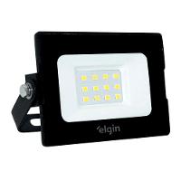 Refletor Led Elgin 10w 6500k Preto - 1