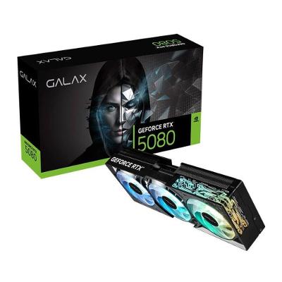 Placa De Video Galax Geforce Rtx 5080 1-click Oc 3x 16gb Gdrr7 256 Bits - 58nzn6mdbboc