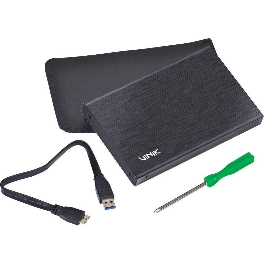 Case Externo Para Ssd 2.5" Alumínio Usb 3.0 - Vinik Chda-300 - 3