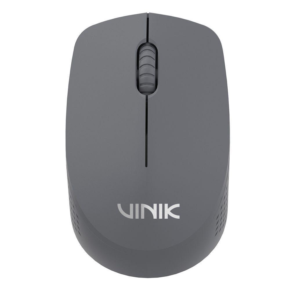 Mouse Sem Fio Vinik Feather Vf110 1200dpi - Cinza - 1
