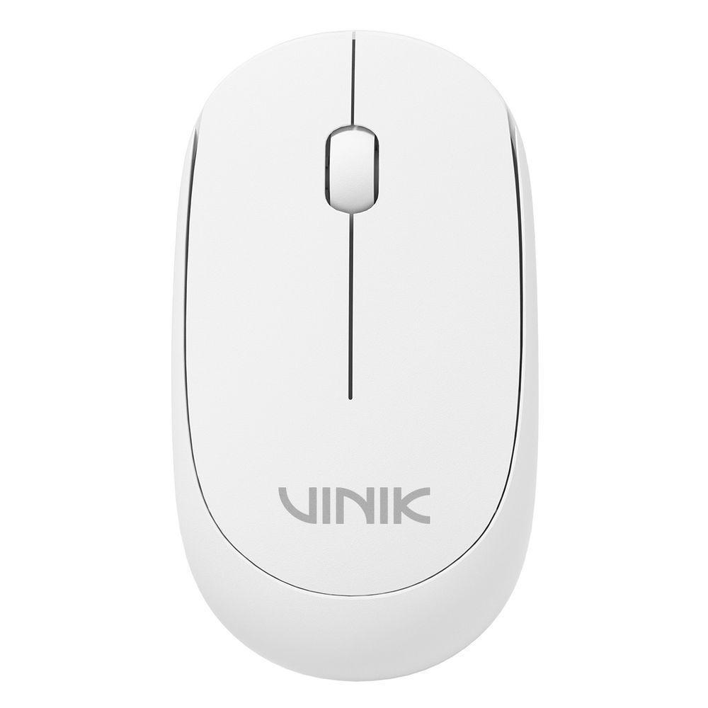 Mouse Sem Fio Vinik Feather Vf120 1200dpi - Branco - 1