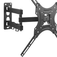 Suporte Para Tv Articulado Multivisão Mi-755 17-55" Preto - 2