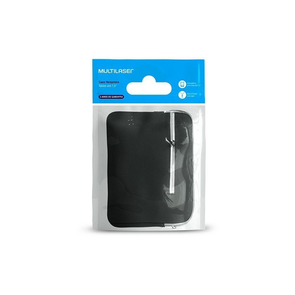 Case Neoprene Preta Para Tablet Ate 7.5" - Bo441 - 4