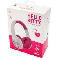 Headphone Bluetooth Letron Hello Kitty Rosa - 5