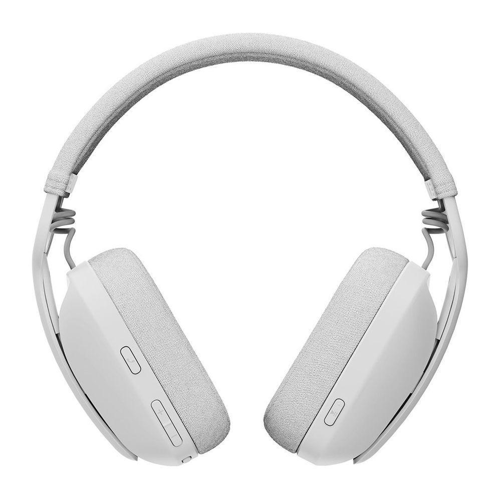 Headset Logitech Zone Vibe 100 Branco Sem Fio - 981-001218 - 4