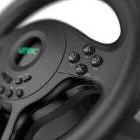 Volante Gamer Com Pedal Gw180 Vinik Para Pc - Ps4 - Xbox - Switch - 8