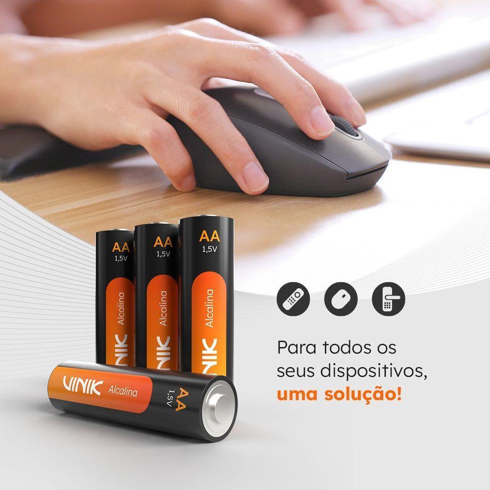 Pilha Alcalina Aa C-2 1.5v - Vp2ab2a - 6