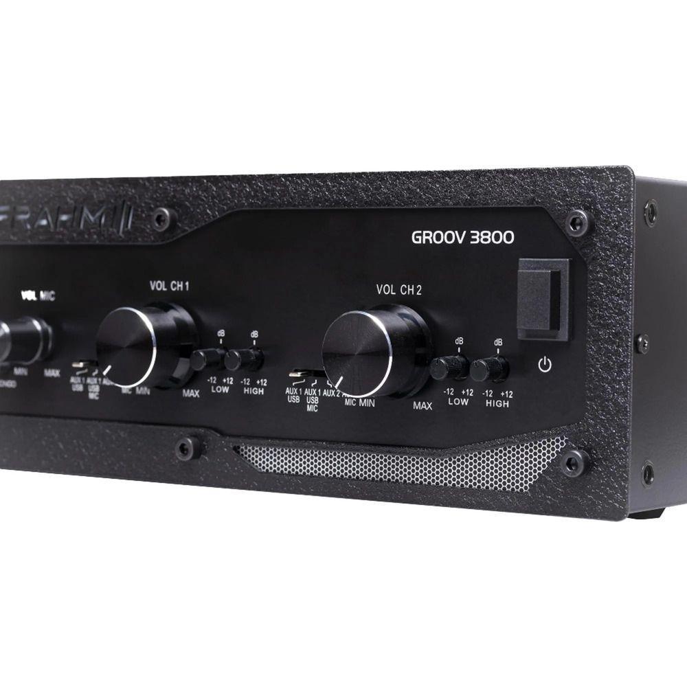Amplificador Gr 3800 G5 Bluetooth 300w - 4