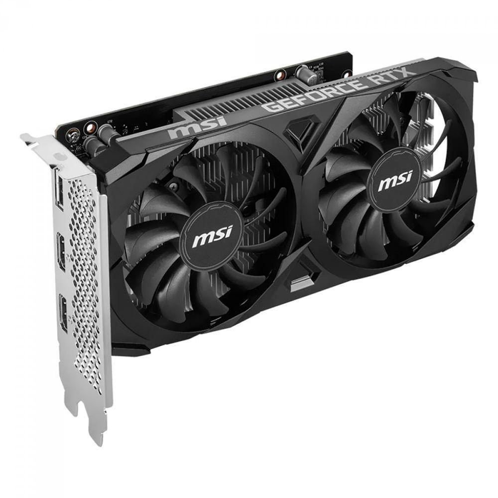 Placa De Video Msi Rtx 3050 Ventus 2x 6gb Oc Gddr6 96 Bits - 912-v812-016 - 3