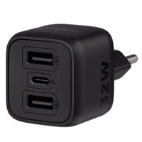 Carregador Usb Ec 12 Power 32w Gan Intelbras - 4820192 Preto Bivolt - 6