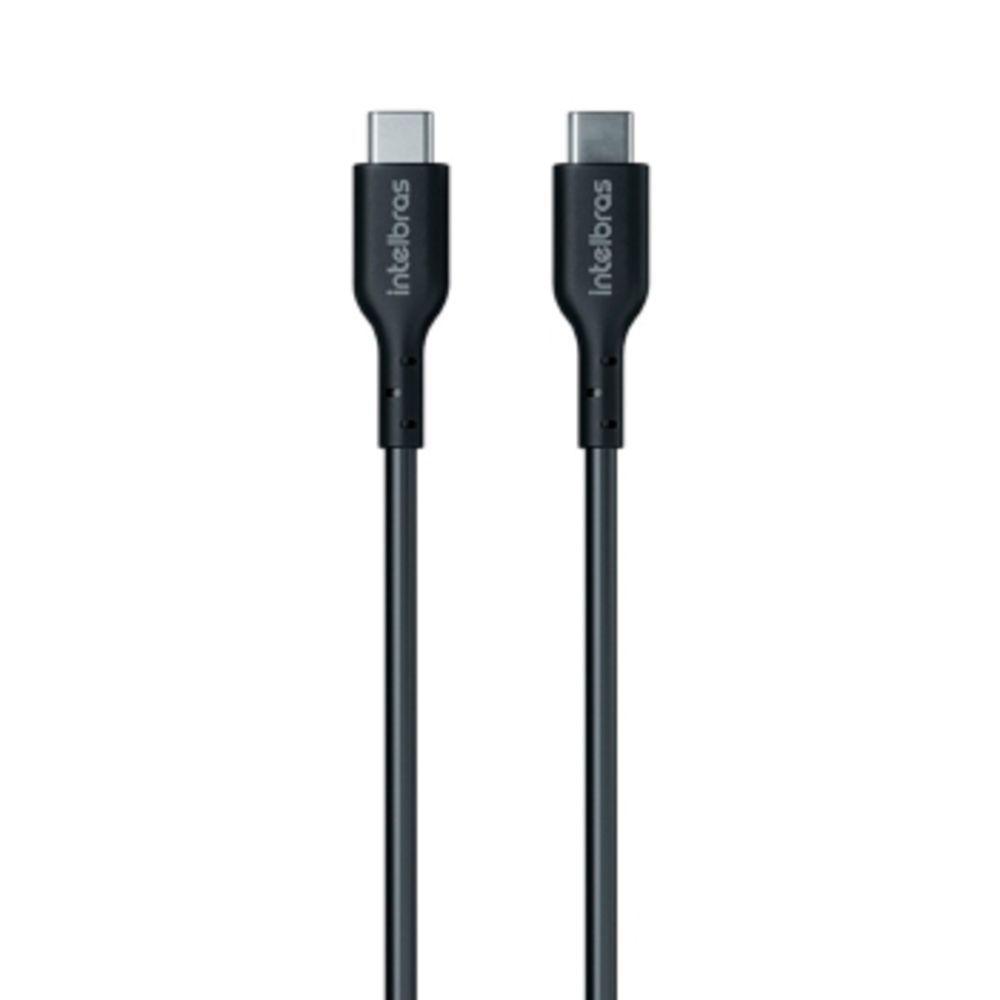 Cabo Usb C Para Usb C 240w Intelbras 2.0 Metros - 4830267 Preto - 2
