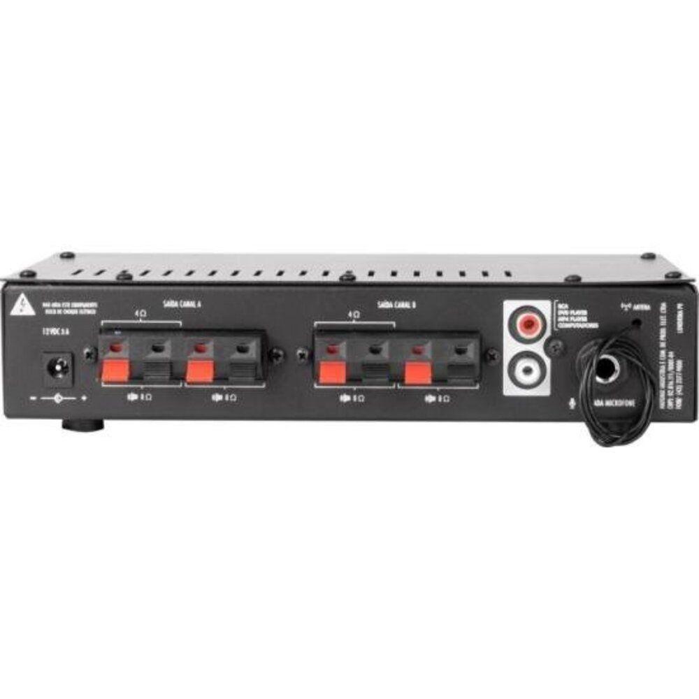 Amplificador Hayonik Compact 400 40w Rms Com Bluetooth - 4