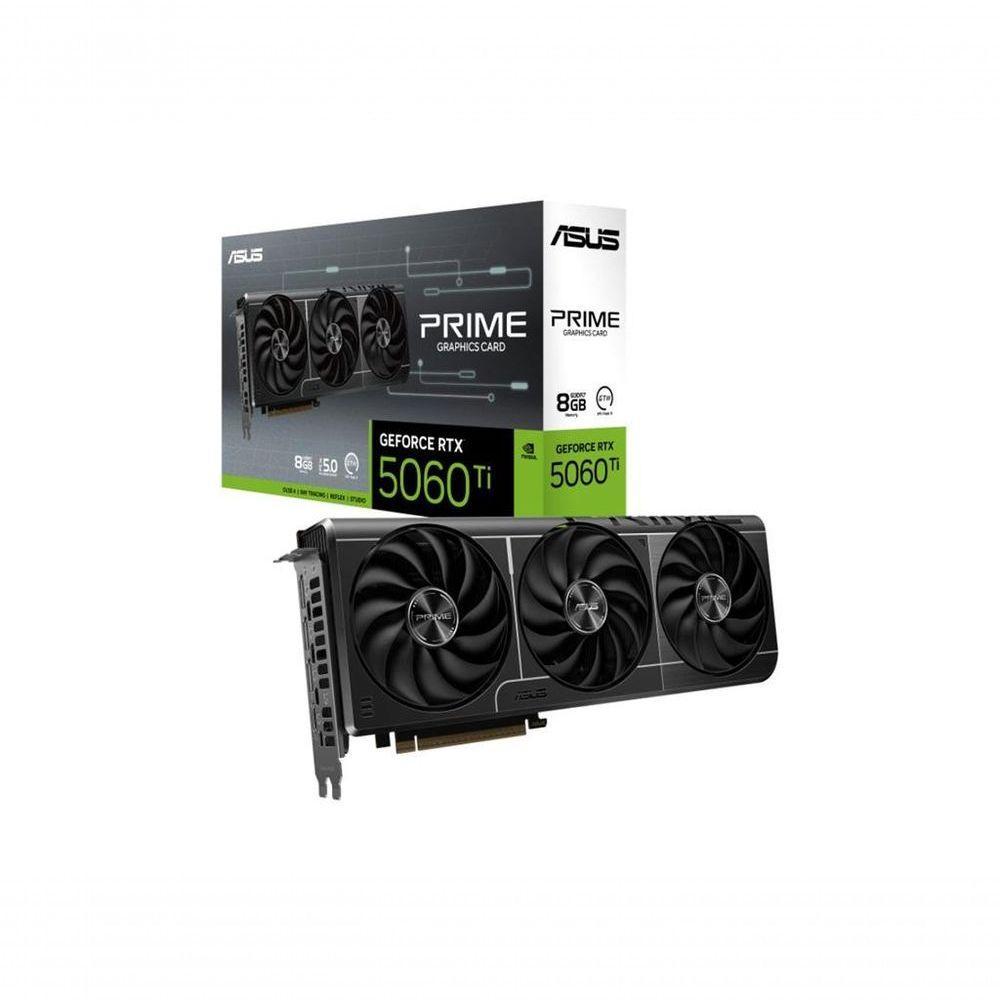 Placa De Video Asus Prime Geforce Rtx 5060 Ti 8gb Gddr7 128 Bits - Prime-rtx5060ti-8g - 1