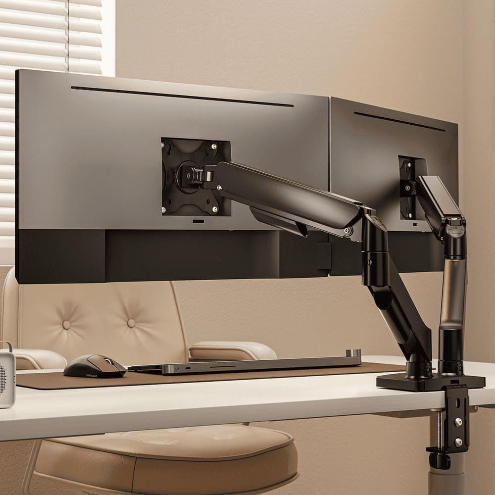 Suporte Articulado Para 2 Monitores De 17-32" C- Pistão A Gás - Sm-012gd - 5
