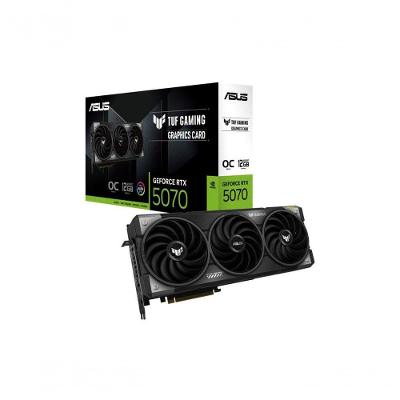Placa De Video Asus Tuf Gaming Geforce Rtx 5070 Gam Oc 12gb Gddr7 192 Bits - Tuf-rtx5070-o12g-gam