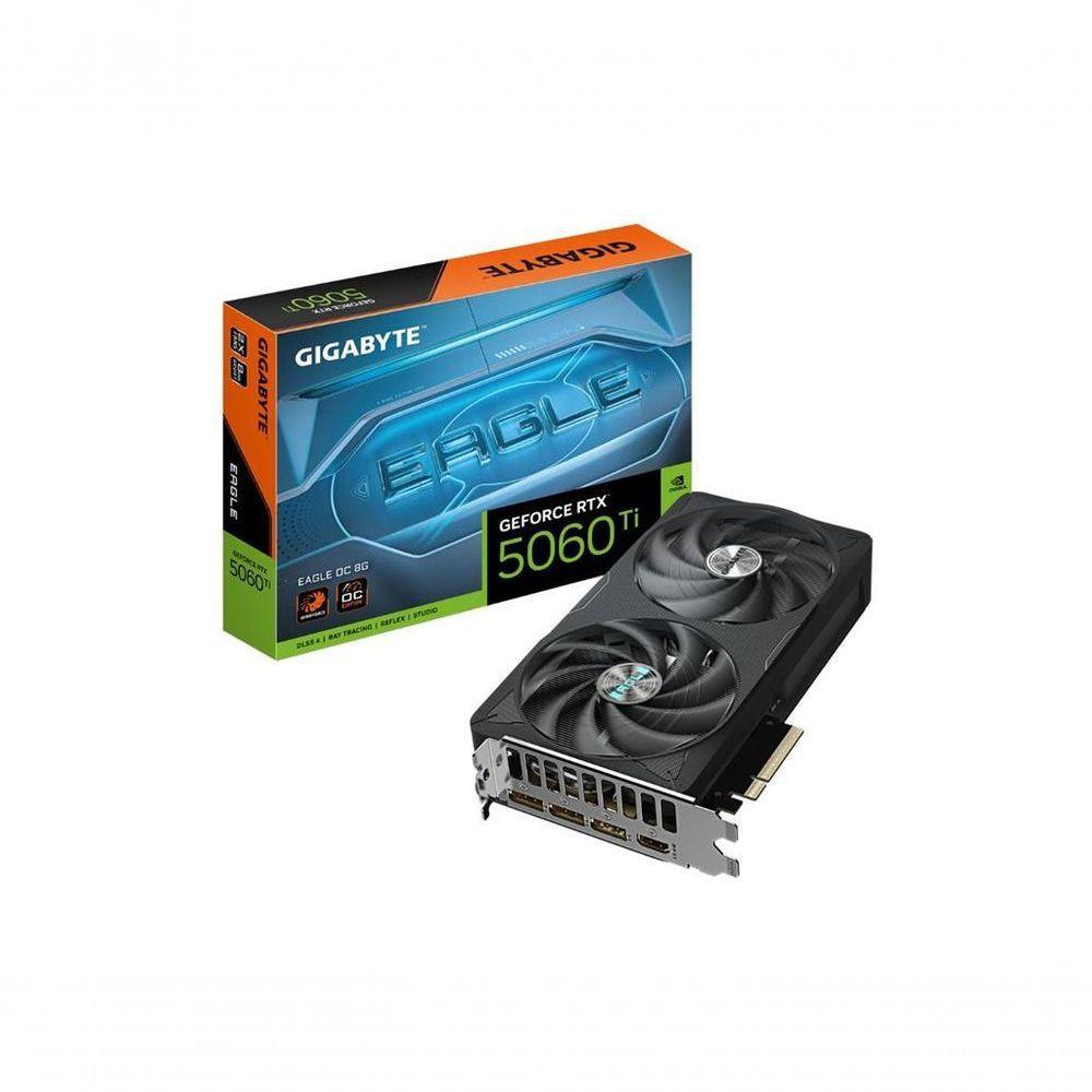 Placa De Video Gigabyte Geforce Rtx 5060 Ti Eagle Oc 8gb Gddr7 128 Bits - Gv-n506teagle Oc-8gd - 1