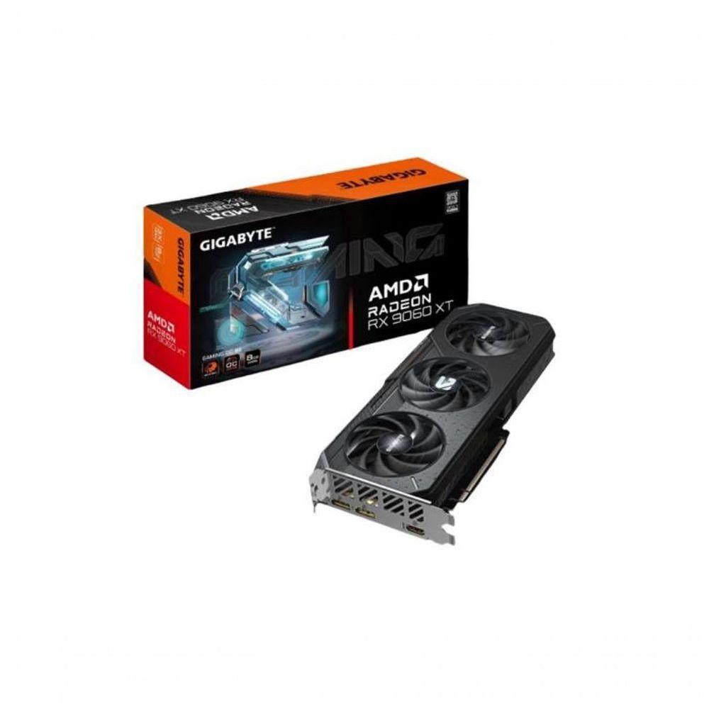 Placa De Video Gigabyte Radeon Rx 9060 Xt Gaming Oc 8gb Gddr6 128 Bits - Gv-r9060xtgaming Oc-8gd - 1