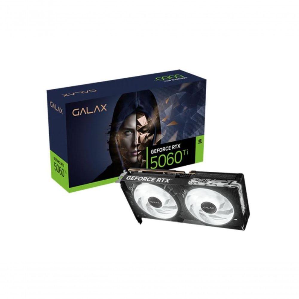 Placa De Video Galax Geforce Rtx 5060 Ti 1-click Oc Classic 8gb Gddr7 128 Bits - 56isn8mdabcc - 1