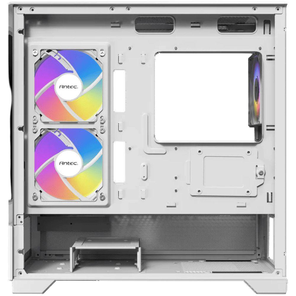 Gabinete Gamer Antec Cx500m Rgb White Lateral De Vidro Temp 4mm Micro-atx-itx Com 3 Fans Rgb 12 - 5