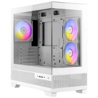 Gabinete Gamer Antec Cx500m Rgb White Lateral De Vidro Temp 4mm Micro-atx-itx Com 3 Fans Rgb 12 - 6