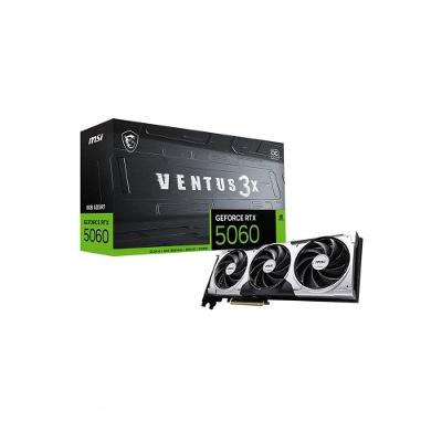 Placa De Video Msi Geforce Rtx 5060 8g Ventus 3x Oc 8gb Gddr7 128 Bits - 912-v537-035