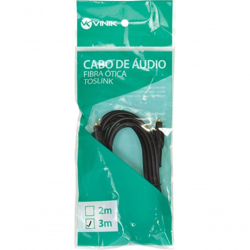Cabo Optico De Audio Toslink 3 Metros Atc-3 - 2