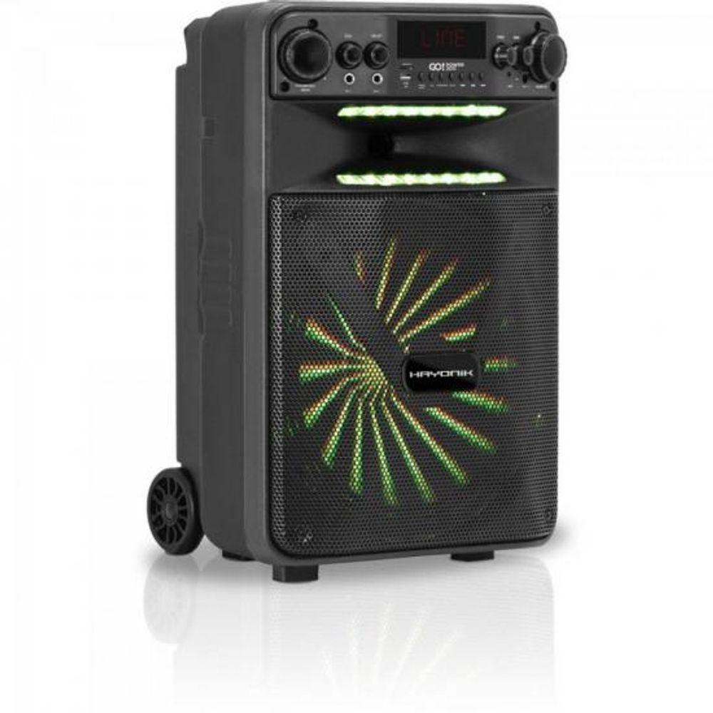 Caixa Multiuso Portatil Bluetooth-microsd-usb-fm 100w Go!power 200 Hayonik - 2