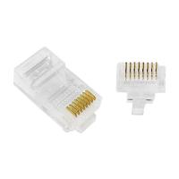 Plug Modular De Passagem Nwt 8p8c Rj-45 Cat6 - 1