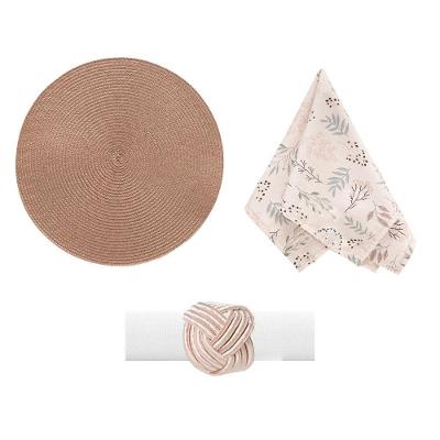 Kit De Mesa Posta Copa E Cia 4 Lugares Felix-nude