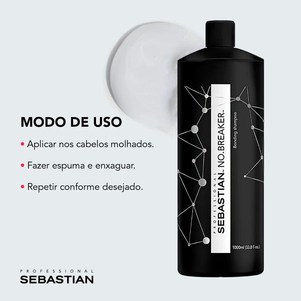 Sebastian No Breaker - Bonding Shampoo 1000ml - 3