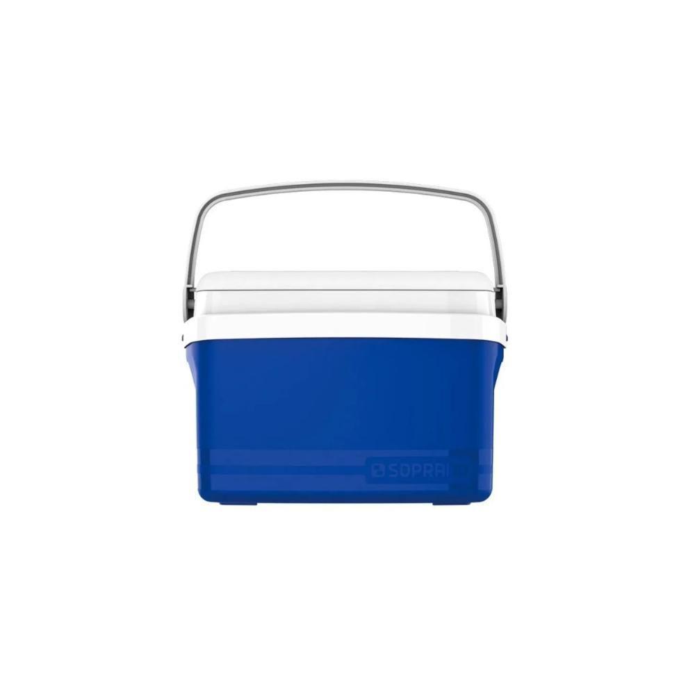 Caixa Termica Cooler 5 L Cores Bebidas Alça Soprano Azul - 2