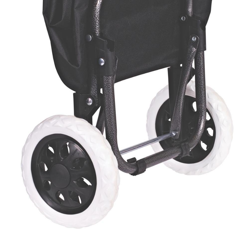Carrinho De Compras Feira Leva Tudo Bag To Go Mor Preto - 9