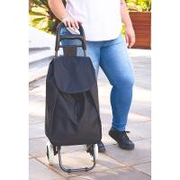 Carrinho De Compras Feira Leva Tudo Bag To Go Mor Preto - 7