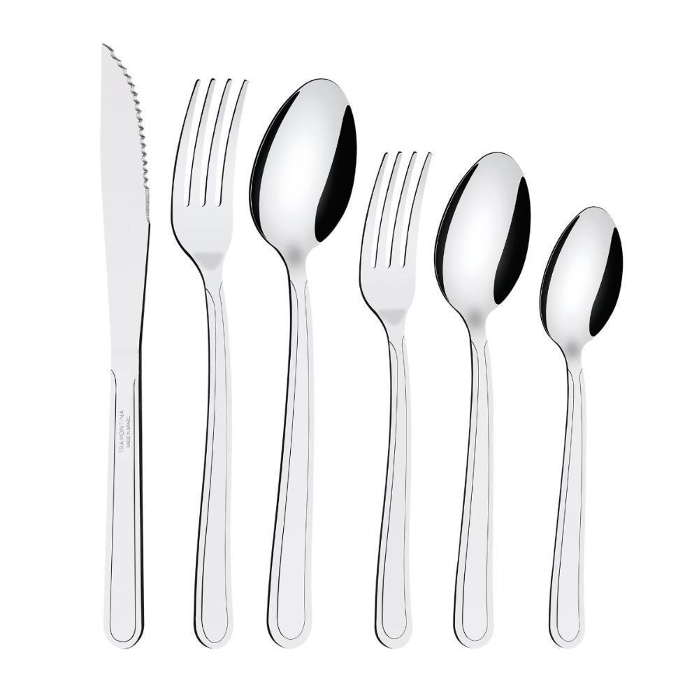 Faqueiro Buzios Aço Inox 72 Peças Tramontina - 2
