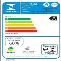 Cooktop Gás 4 Bocas Mesa Vidro Fischer Branco Bivolt