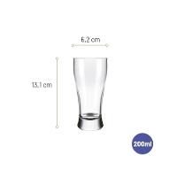 Jogo Copos Para Cerveja Lager Sm 200ml Nadir - 6 Peças - 2