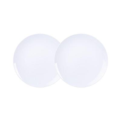 Jogo 2 Pratos Rasos Sophia Em Porcelana 28 Cm Tramontina