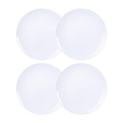 Jogo 4 Pratos Rasos Sophia Em Porcelana 28 Cm Tramontina