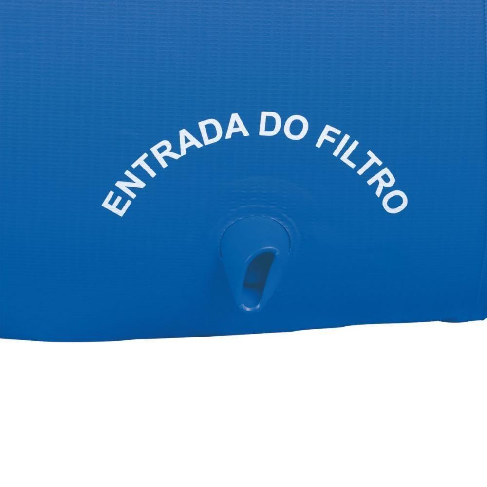 Piscina Redonda 3400 Litros Inflável Splash Fun Com Capa Mor - 8